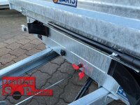 SARIS Dreiseitenkipper 310 176 3500 2 HDS E Heavy Duty STAHL WÄNDE - FULL LED - Rampenschacht - E-PUMPE mit Laubgitter 60 cm
