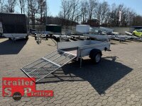 HUMBAUR HA 132513  ÜFW ALU 1300 kg gebremst 251 x 131  klappbare Überfahrwand - Heckstützen