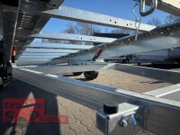 Lorries PL30-5021 - 3000 kg kippbarer leichter Autotransporter mit ALU Standschienen und Rampen