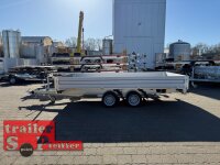 Böckmann HL-AL 4121/35 F 414 x 210 - 3500 KG 195/50R13 C Alu - Hochlader Anhänger