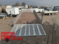 GEBRAUCHT - EDUARD 4020 -GD- Hochlader, kippbar, Auffahrklappe, Bordwände 30cm -3500kg- E-Pumpe - Lfh: 63cm -195/50R13 aus 09.2022