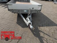 GEBRAUCHT - EDUARD 4020 -GD- Hochlader, kippbar, Auffahrklappe, Bordwände 30cm -3500kg- E-Pumpe - Lfh: 63cm -195/50R13 aus 09.2022
