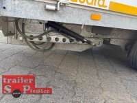 GEBRAUCHT - EDUARD 4020 -GD- Hochlader, kippbar, Auffahrklappe, Bordwände 30cm -3500kg- E-Pumpe - Lfh: 63cm -195/50R13 aus 09.2022