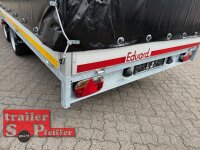 EDUARD 5020 -GD- Hochlader, Bordwände 30cm -2700kg- Lfh: 63cm -195/50R13 mit Hochplane EDITION Black Bill