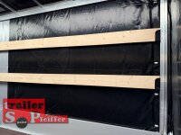 EDUARD 5020 -GD- Hochlader, Bordwände 30cm -2700kg- Lfh: 63cm -195/50R13 mit Hochplane EDITION Black Bill
