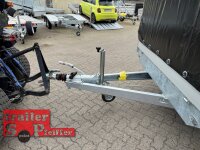 EDUARD 5020 -GD- Hochlader, Bordwände 30cm -2700kg- Lfh: 63cm -195/50R13 mit Hochplane EDITION Black Bill