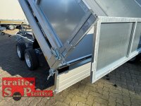 AKTION - Brenderup TT 5325ATB 3500 kg  3-SEITEN-KIPPER - Rampenschacht -  Elektro und Not - Pumpe mit SE-KA Kastenaufsatz