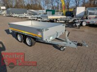EDUARD 2615 -GD- Heckkipper, Auffahrschienen, Bordwände 30cm -2000kg- E-Pumpe - Lfh: 63cm -195/50R13