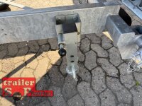 EDUARD 4018 -GD- 3 Seitenkipper, Auffahrschienen, Bordwände 30cm -3500kg- E & H-Pumpe - Lfh: 66cm -195/50R13 mit mit SE-KA Kastenaufsatz 60 cm