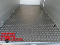 Böckmann KT-AL 3015/27 H Kofferanhänger mit Vollaluminium Aufbau mit ALU Boden und Seitentür