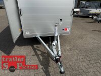 Böckmann KT-AL 3015/27 H Kofferanhänger mit Vollaluminium Aufbau mit ALU Boden und Seitentür