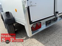 Böckmann KT-AL 3015/27 H Kofferanhänger mit Vollaluminium Aufbau mit ALU Boden und Seitentür