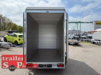 Böckmann KT-AL 3015/27 H Kofferanhänger mit Vollaluminium Aufbau mit ALU Boden und Seitentür