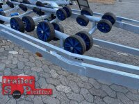 EINZELSTÜCK I Vlemmix  C Trailer - Bootstrailer 1800 kg 6,3m Rahmen  - FLEXROLL System + klappbare Rücklichter LED