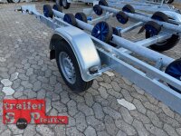 EINZELSTÜCK I Vlemmix  C Trailer - Bootstrailer 1800 kg 6,3m Rahmen  - FLEXROLL System + klappbare Rücklichter LED
