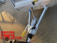 HUMBAUR HT 204118 Hochlader ALU 2000 kg gebremst - 410 x 185 mit Hochplane SP-Line