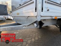 HUMBAUR HT 204118 Hochlader ALU 2000 kg gebremst - 410 x 185 mit Hochplane SP-Line