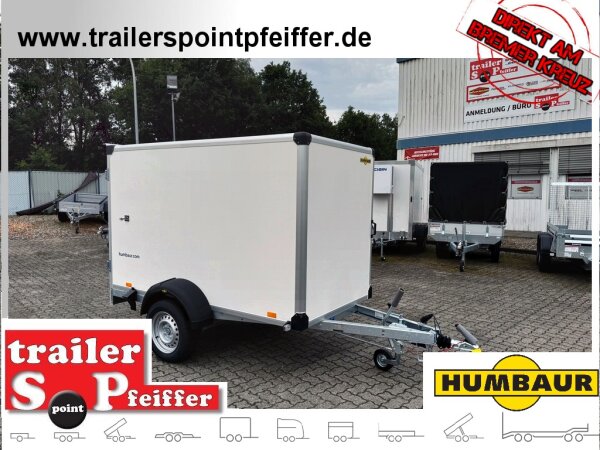 HUMBAUR HK 132513-15P FlexZurr - Kofferanhänger 1300 KG  - 100 KM/H