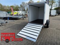 HUMBAUR HK 132513-15P FlexZurr - Kofferanhänger 1300 KG  mit Überfahrwand - 100 KM/H