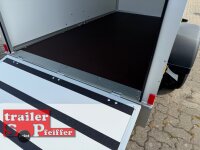 HUMBAUR HK 132513-15P FlexZurr - Kofferanhänger 1300 KG  mit Überfahrwand - 100 KM/H