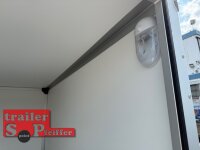 HUMBAUR HK 132513-15P FlexZurr - Kofferanhänger 1300 KG  mit Überfahrwand - 100 KM/H