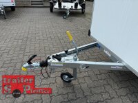 HUMBAUR HK 132513-15P FlexZurr - Kofferanhänger 1300 KG  mit Überfahrwand - 100 KM/H