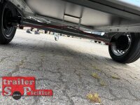HUMBAUR HK 132513-15P FlexZurr - Kofferanhänger 1300 KG  mit Überfahrwand - 100 KM/H