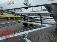 HUMBAUR FTK 27 40 22 I 400 x 214 I 2700 KG I kippbarer leichter Autotrailer - 100 KM/H