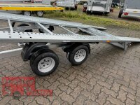 HUMBAUR FTK 27 40 22 I 400 x 214 I 2700 KG I kippbarer leichter Autotrailer - 100 KM/H