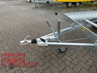 HUMBAUR FTK 27 40 22 I 400 x 214 I 2700 KG I kippbarer leichter Autotrailer - 100 KM/H