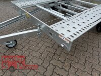 HUMBAUR FTK 27 40 22 I 400 x 214 I 2700 KG I kippbarer leichter Autotrailer - 100 KM/H