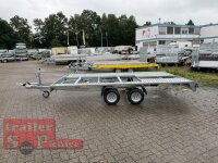 HUMBAUR FTK 27 40 22 I 400 x 214 I 2700 KG I kippbarer leichter Autotrailer - 100 KM/H
