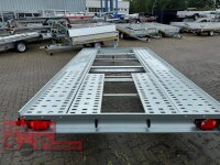 HUMBAUR FTK 27 40 22 I 400 x 214 I 2700 KG I kippbarer leichter Autotrailer - 100 KM/H