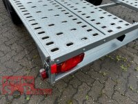 HUMBAUR FTK 27 40 22 I 400 x 214 I 2700 KG I kippbarer leichter Autotrailer - 100 KM/H