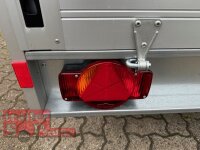 HUMBAUR HA 132513  KV ALU 1300 kg gebremst 251 x 131 mit Hochplane SP-Line  - 100 KM/H