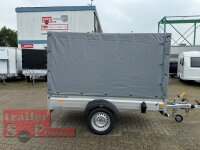 HUMBAUR HA 132513  KV ALU 1300 kg gebremst 251 x 131 mit Hochplane SP-Line  - 100 KM/H