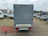 HUMBAUR HA 132513  KV ALU 1300 kg gebremst 251 x 131 mit Hochplane SP-Line  - 100 KM/H