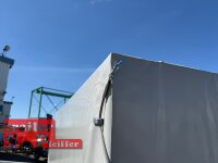 EDUARD 2615 -GE- Hochlader, Bordwände 30cm -1500kg- Lfh: 63cm -195/50R13  mit Hochplane GRAU