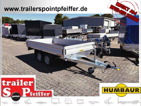 HUMBAUR HT 203116 Hochlader ALU 2000 kg - 310 x 165