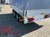 HUMBAUR HT 203116 Hochlader ALU 2000 kg - 310 x 165 mit Hochplane SP-Line