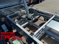 HUMBAUR HTK 3500.31 PROSTEEL I 314 x 175 I 3500 KG I Dreiseitenkipper mit E-Pumpe - Rampenschacht mit Fuhrmann Stahl Bordwand