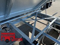 HUMBAUR HTK 3500.31 PROSTEEL I 314 x 175 I 3500 KG I Dreiseitenkipper mit E-Pumpe - Rampenschacht mit Fuhrmann Stahl Bordwand