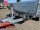 HUMBAUR HTK 3500.31 PROSTEEL I 314 x 175 I 3500 KG I Dreiseitenkipper mit E-Pumpe - Rampenschacht mit Fuhrmann Stahl Bordwand