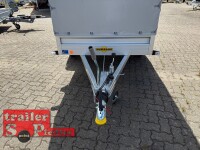 HUMBAUR HA 132513  FS ALU 1300 kg gebremst 251 x 131 mit Hochplane SP-Line GRAU
