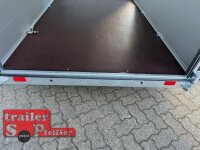 Böckmann KT-PB-AL 3015/20 M F ALU Kofferanhänger mit Polyesterbug - Tür-/Rampekombination - Seitentür