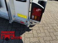 Böckmann KT-PB-AL 3015/20 M F ALU Kofferanhänger mit Polyesterbug - Tür-/Rampekombination - Seitentür