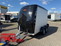 Böckmann KT-PB-AL 3015/20 M F ALU Kofferanhänger mit Polyesterbug - Tür-/Rampekombination - Seitentür