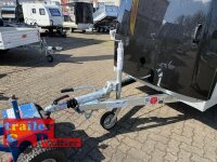 Böckmann KT-PB-AL 3015/20 M F ALU Kofferanhänger mit Polyesterbug - Tür-/Rampekombination - Seitentür