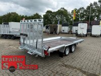 BAU-3 400/2 S  3,5T 3500 kg Baumaschinentransporter - Heckrampe
