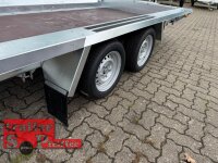 BAU-3 400/2 S  3,5T 3500 kg Baumaschinentransporter - Heckrampe